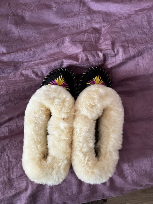 Тапці теплі з овчини