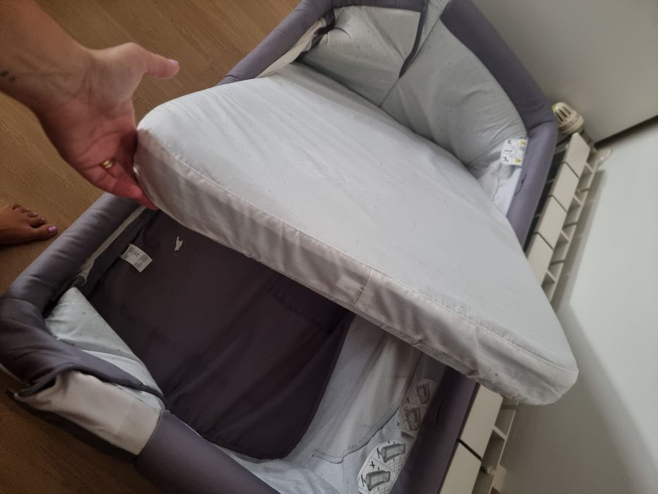 Next to me Chicco Dream + Cama de apoio + protetores de berço