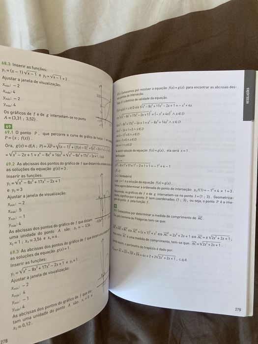 Livro de exercícios de Matemática