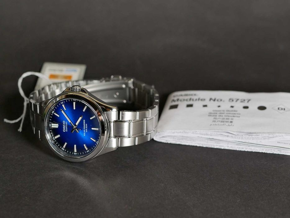 Casio MTS-RS100D-2AV Solar сапфірове скло