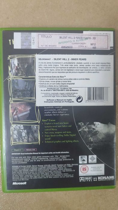 Silent Hill 2 Xbox