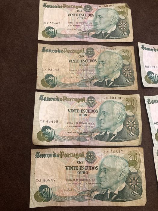 Dinheiro - Notas antigas