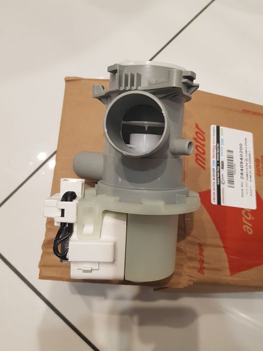 Pompa odpływowa kompletna pralki Beko Grundig Arcelik 28.409.40.200