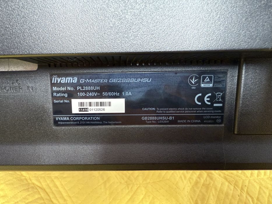 Monitor - iiyama G-MASTER GB2888UHSU-B1 - 28 cali - 4K UHD
