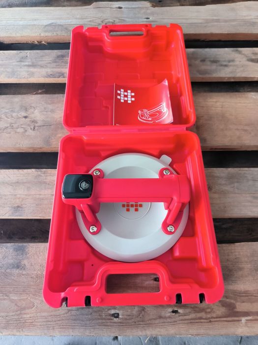 Присоска Shijing P618AB Дисплей Белая резина Автоподкачка 150кг +Кейс