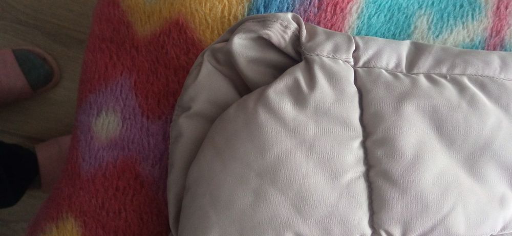 Kurtka zimowa beżowa