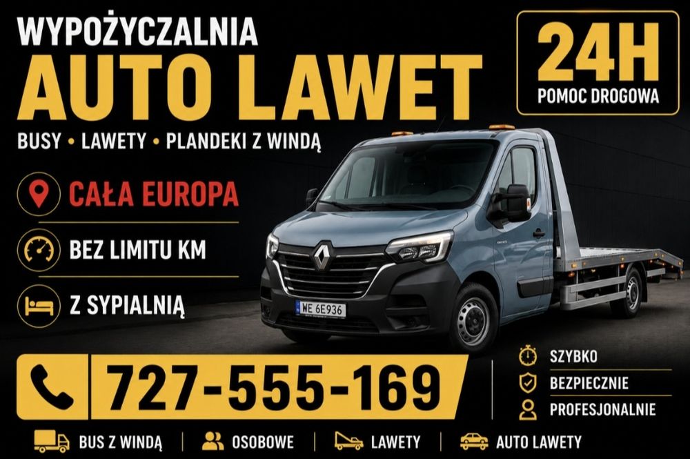 Wynajem Busa  Bus wynajem  z Windą  do Wynajęcia BLASZAK WYNAJEM