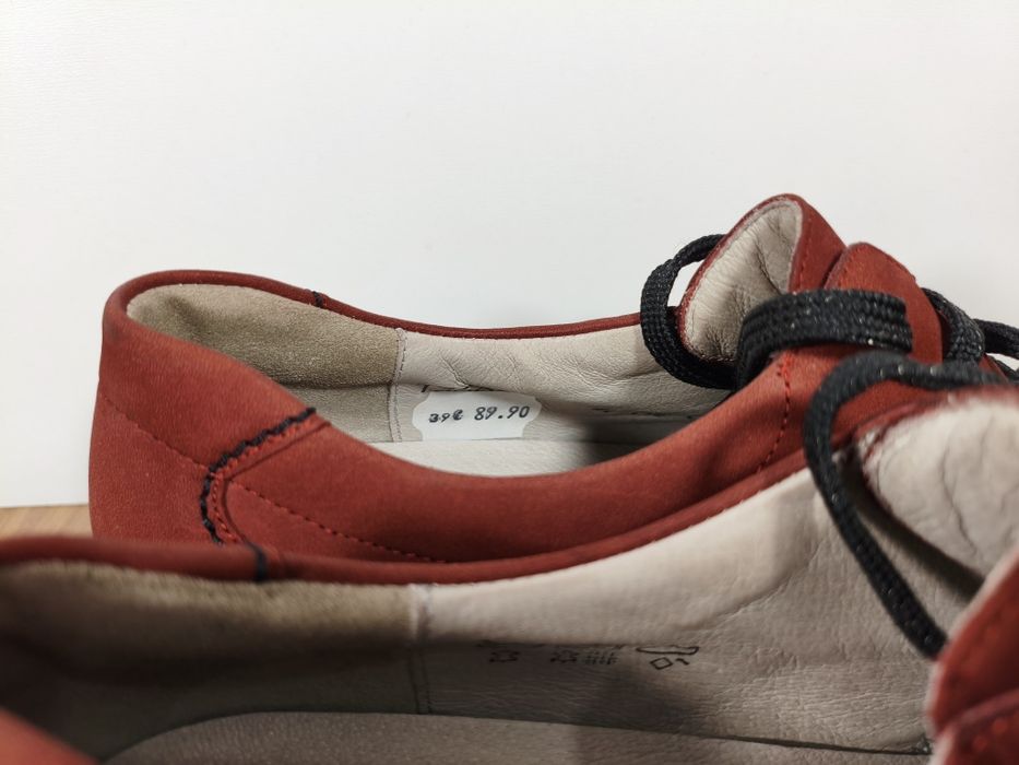 Buty Waldläufer Waldlaufer damskie skórzane półbuty r. 6 39 25,3cm