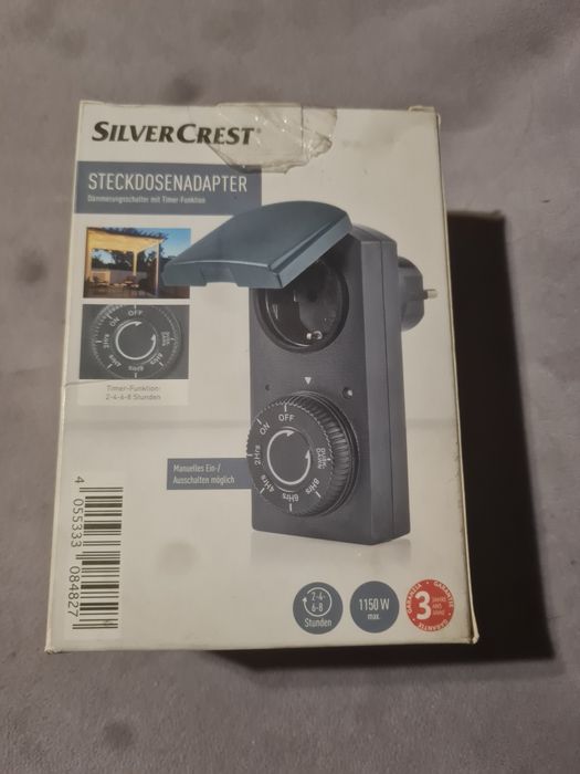 Nowy programator czasowy wodoodporny silvercrest