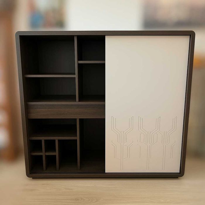 Regał, komoda, VOX Manifi, drzwi przesuwne, stan bardzo dobry