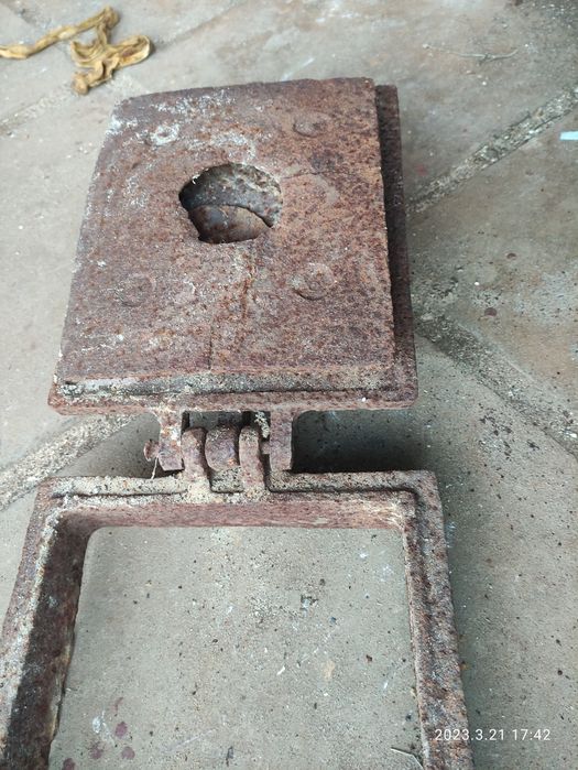 Дверца для буржуйки, печи СССР