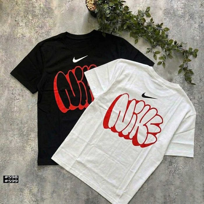 NIKE JORDAN - Новая Футболка Найк Джордан Graphity - Черная / Белая