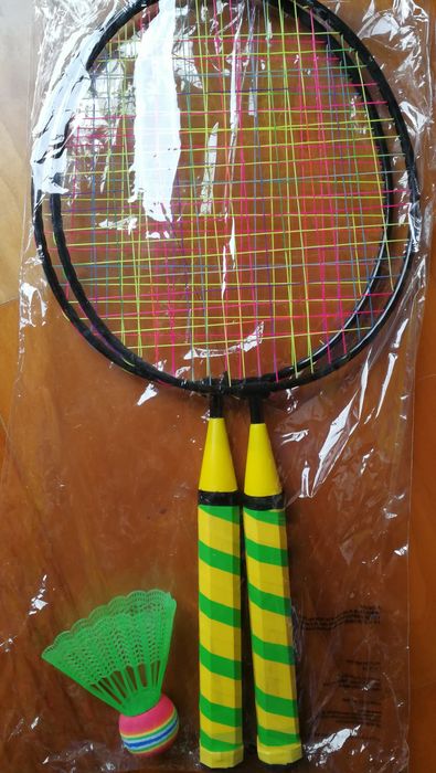 A ESTREAR Raquetes Badminton criança + 1 volante