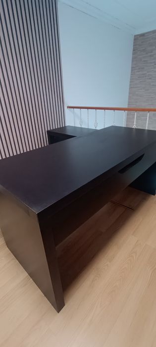 Secretária em L - Malm (IKEA)