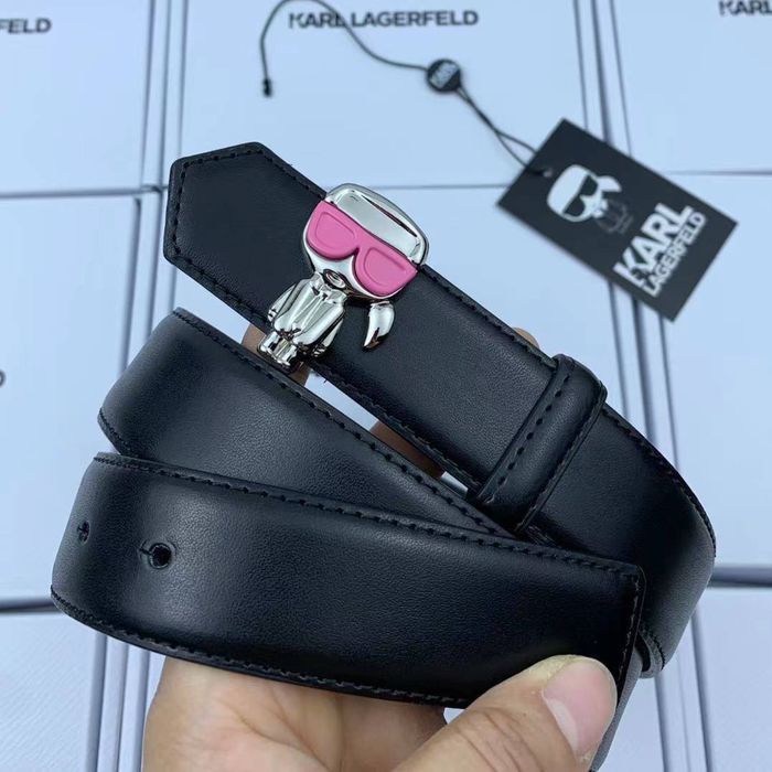 Женский   ремень Karl Lagerfeld  в подарочном наборе ремінь карл