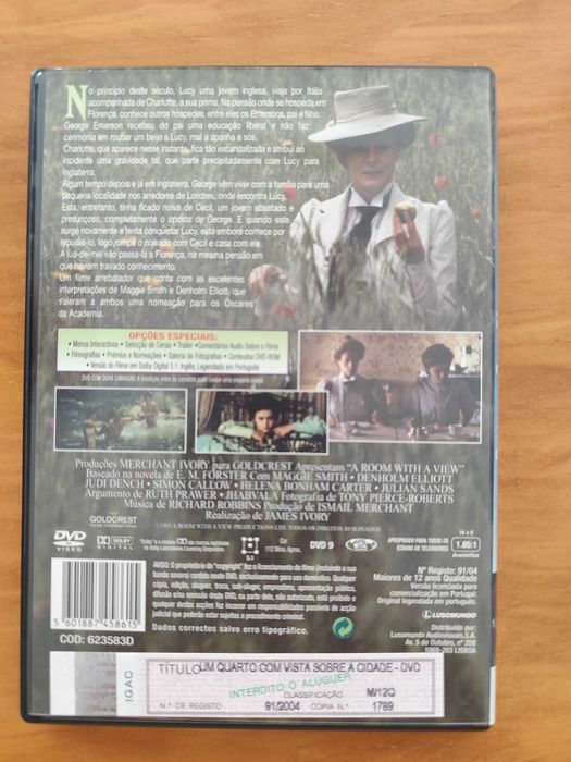 Filme Quarto Com Vista Sobre a Cidade