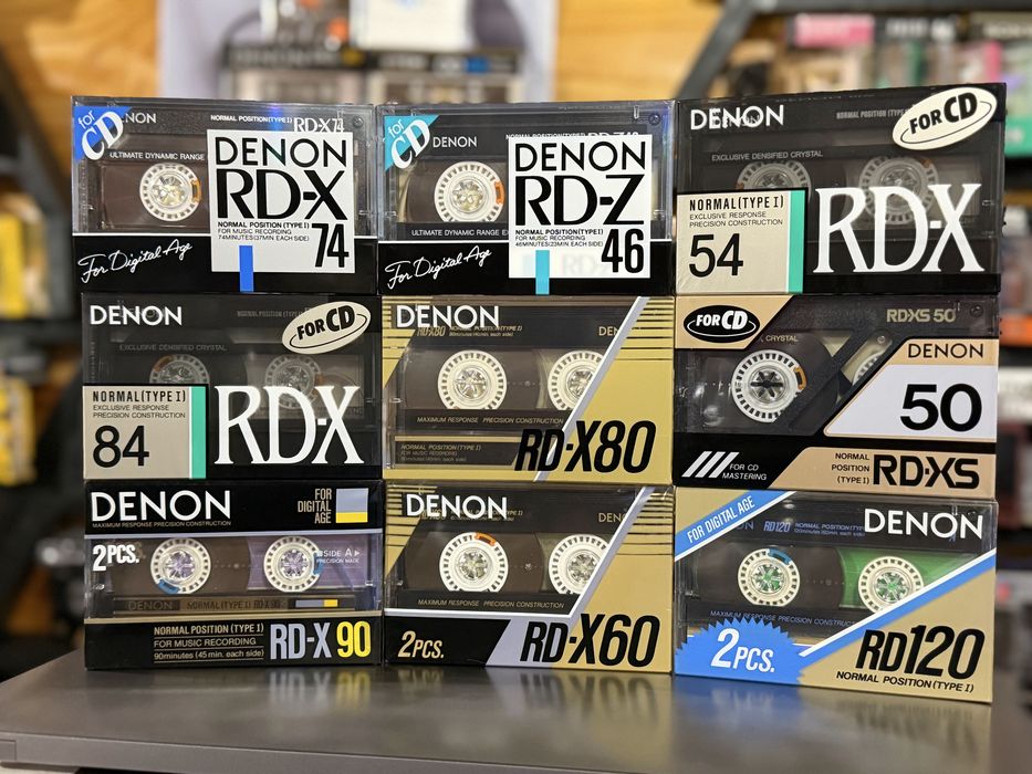 Продам аудио кассеты Denon