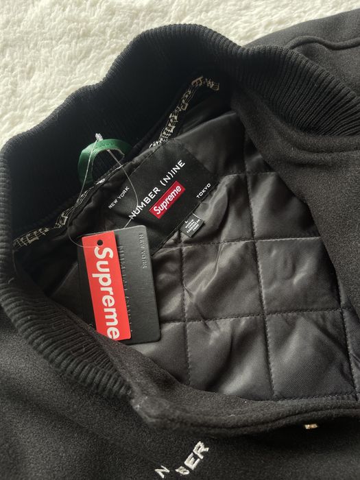 Kurtka Bomberka Supreme Number (N)ine Mickey Mouse Varsity Jacket