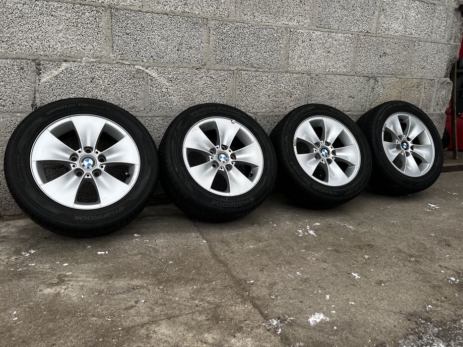 Alufelgi R16 5x120 BMW E90 E91 E46 opony letnie 225/50/16