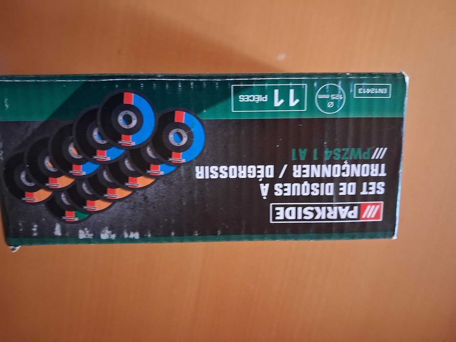 Caixa de discos para rebarbadeira