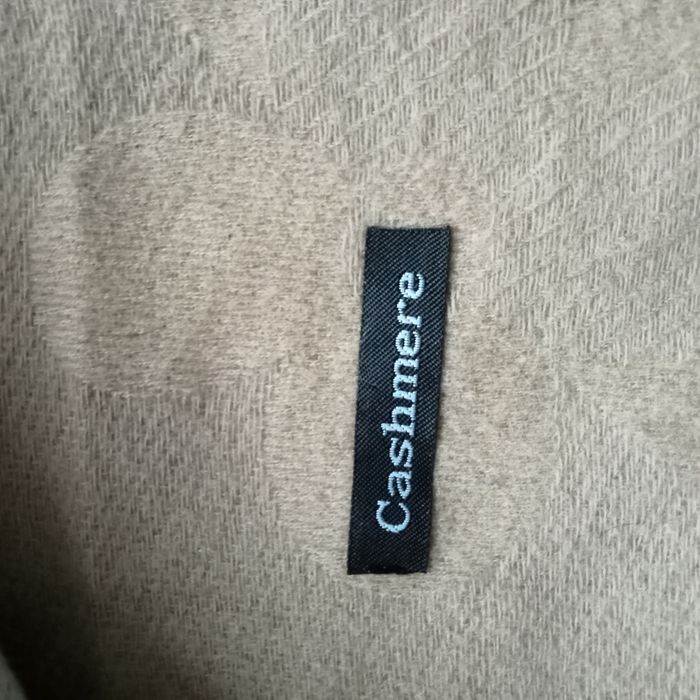 Duży szal z frędzlami Cashmere 187x72