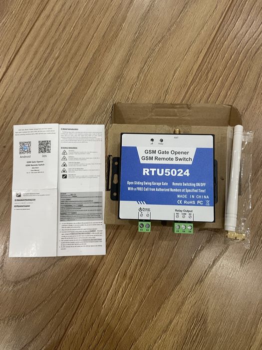 GSM-реле King Pigeon RTU5024 для дистанційного відкриття електрозамка