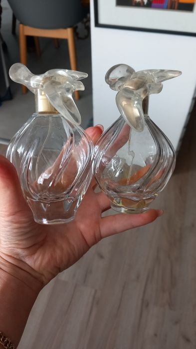 Dwa flakony po perfumach Nina Ricci 100 ml  L'air du temps Nina Ricci