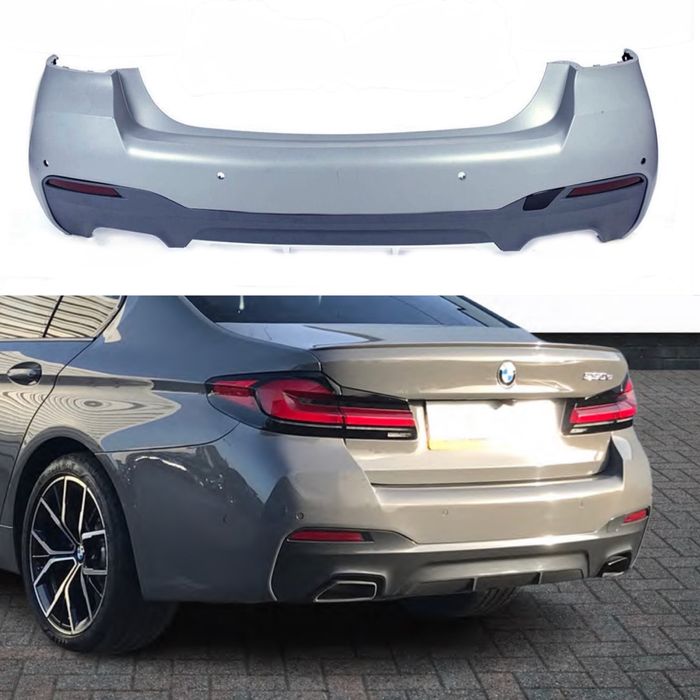 Задній бампер BMW 5 Series G30 LCI 2020-2022M Paket бмв г30 Артикул:  DRC7904-26