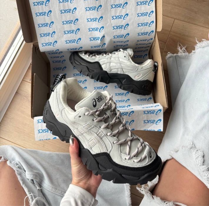 ‼️Кроссовки Asics Gel Pickax Grey 41-45 Сірого кольору