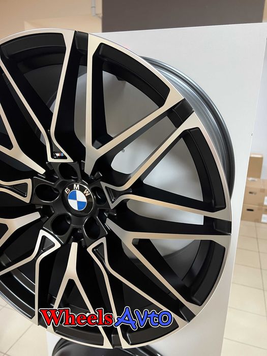 Диски R20 5x120 BMW X5 X6 E70 F15 E71 F16 818 стиль різноширокі матові
