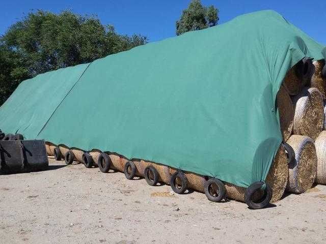 Fliz plandeka włóknina do okrywania słomy siana ochrona stogu