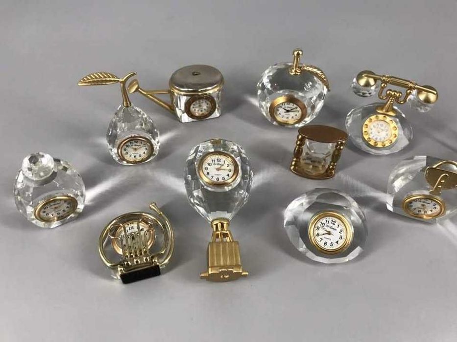 Relógios Miniatura Vidro