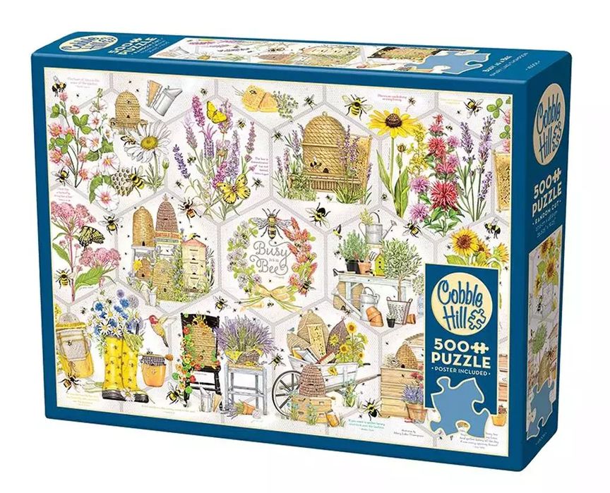 Puzzle 500 Pracowity Jak Pszczoła. Nowy Produkt