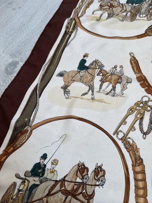 платок шаль Hermes