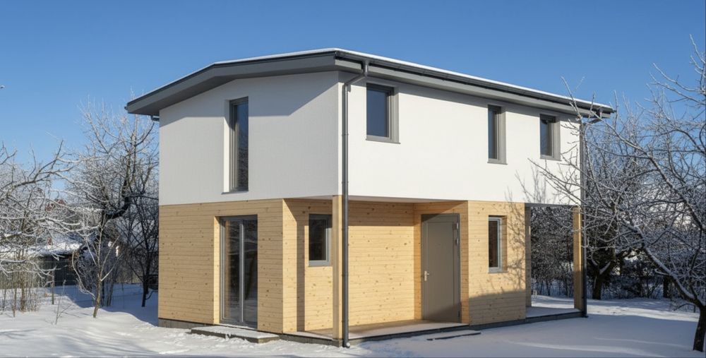 Domek ROD  SIP 2-80m2 panel SIP do Samodzielnego Montażu lub z Budową