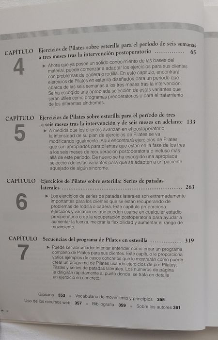Pilates y Rehabilitacion para Sindromes y Artroplastias