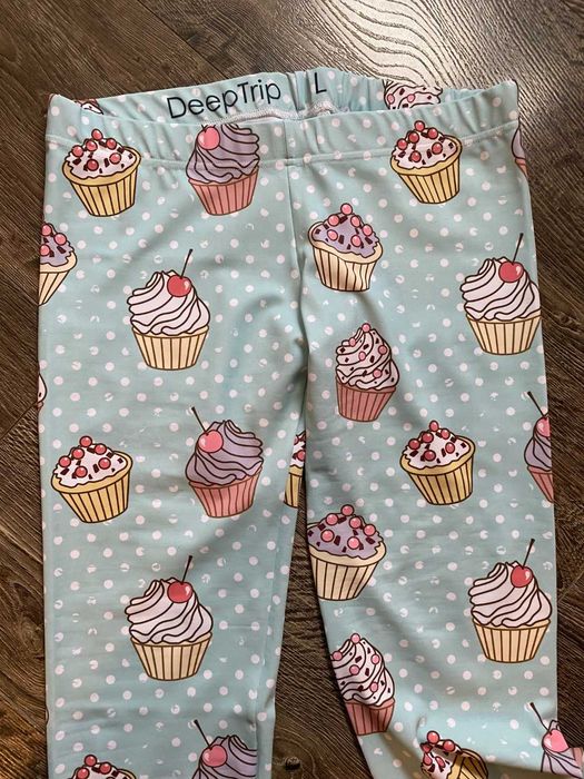 Legginsy DeepTrip, rozm.L - muffinki