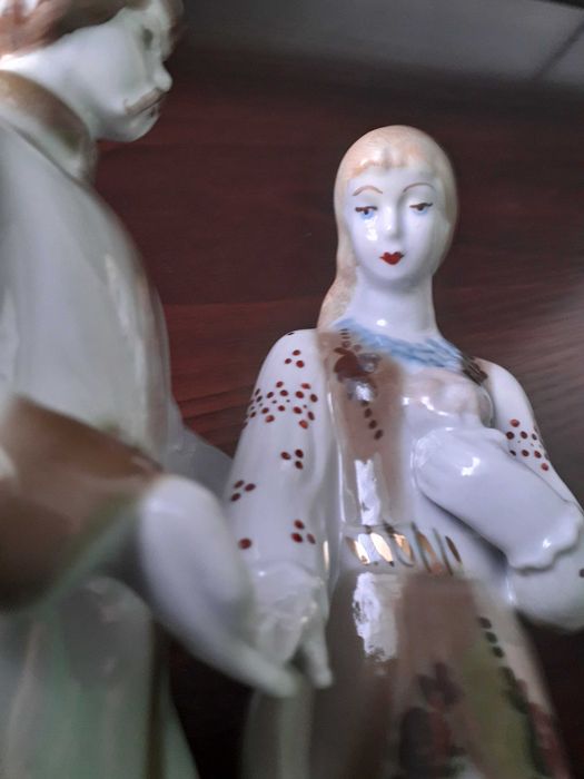 Девочка с собачкой, "Ну-ка отними", статуэтка "Пара закоханих" СССР.