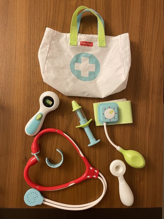 Conjunto brincar médicos