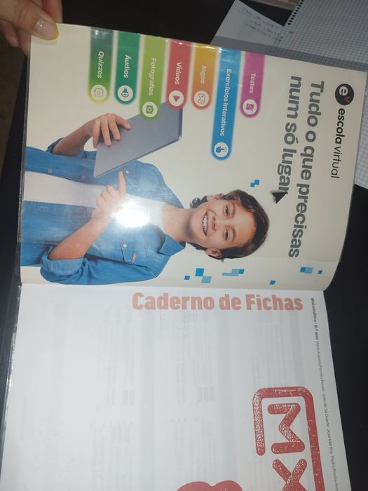 Caderno de Fichas MX - Matemática - 8.º Ano