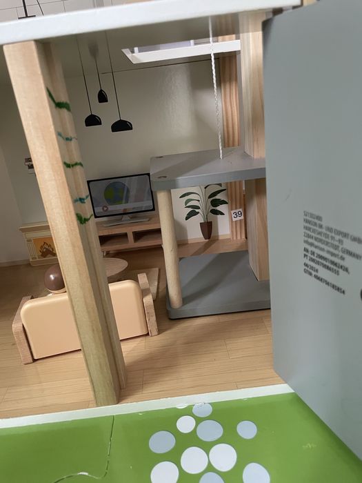 Casa de bonecas de brincar