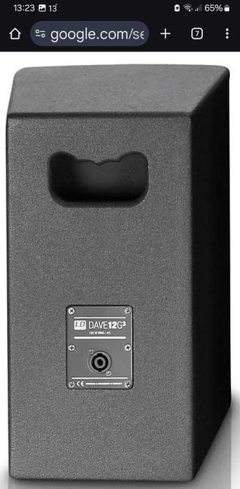 Colunas LD Systems DAVE 12 G3 com the box CL 112 Sub MK II