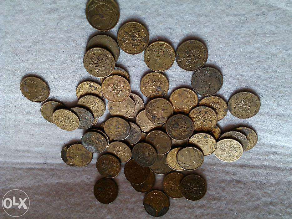 Monety PRL 2 zł, różne