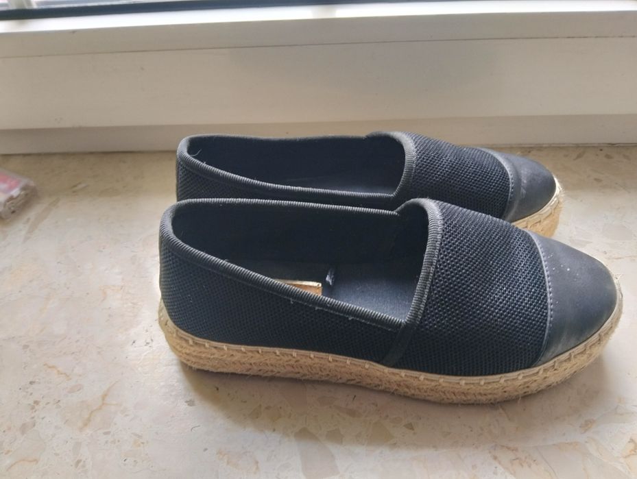 Espadryle damskie DeeZee rozm.37 na platformie