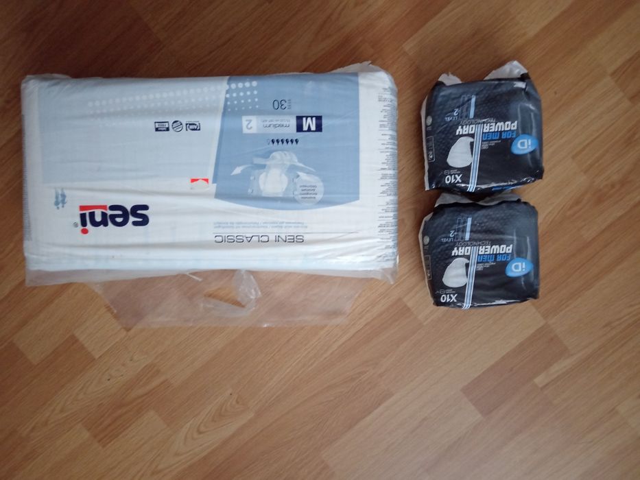 Памперси підгузники прокладки для дорослих Seni M 30 штук