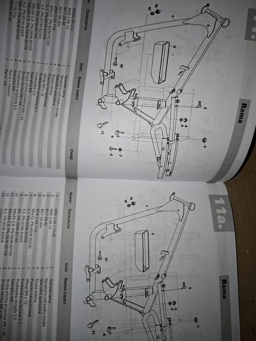 Instrukcja obslugi katatalog czesci wsk 125