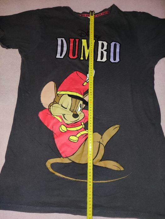 Koszulka t-shirt Dumbo Disney kolor grafitowy 40-42