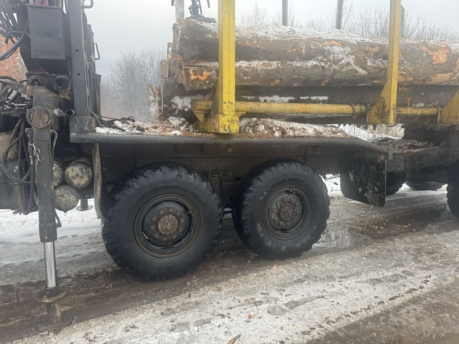 КамАЗ 4310 з маніпулятором(loglift130) лісовоз+причеп розпуск 6х6