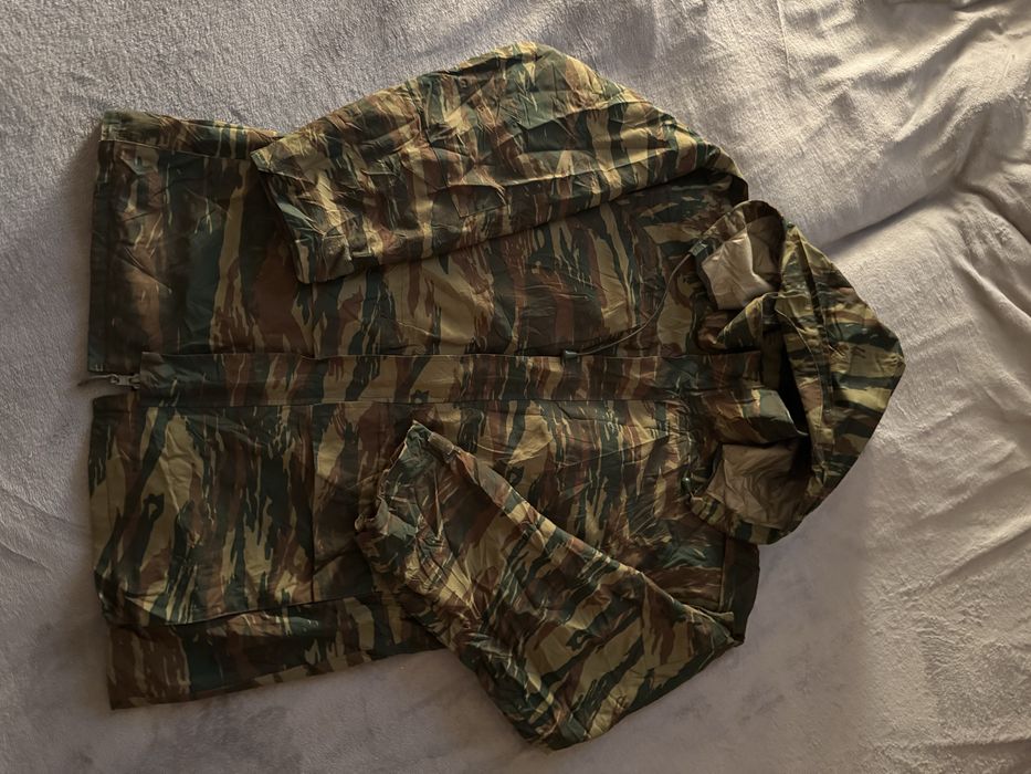 Тактическая Грецька армійська куртка ELVITEE AEBE Tiger Stripe