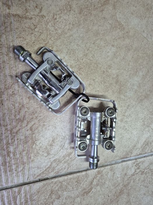 Pedaly platforma plus SPD dwustronne Wellgo M17